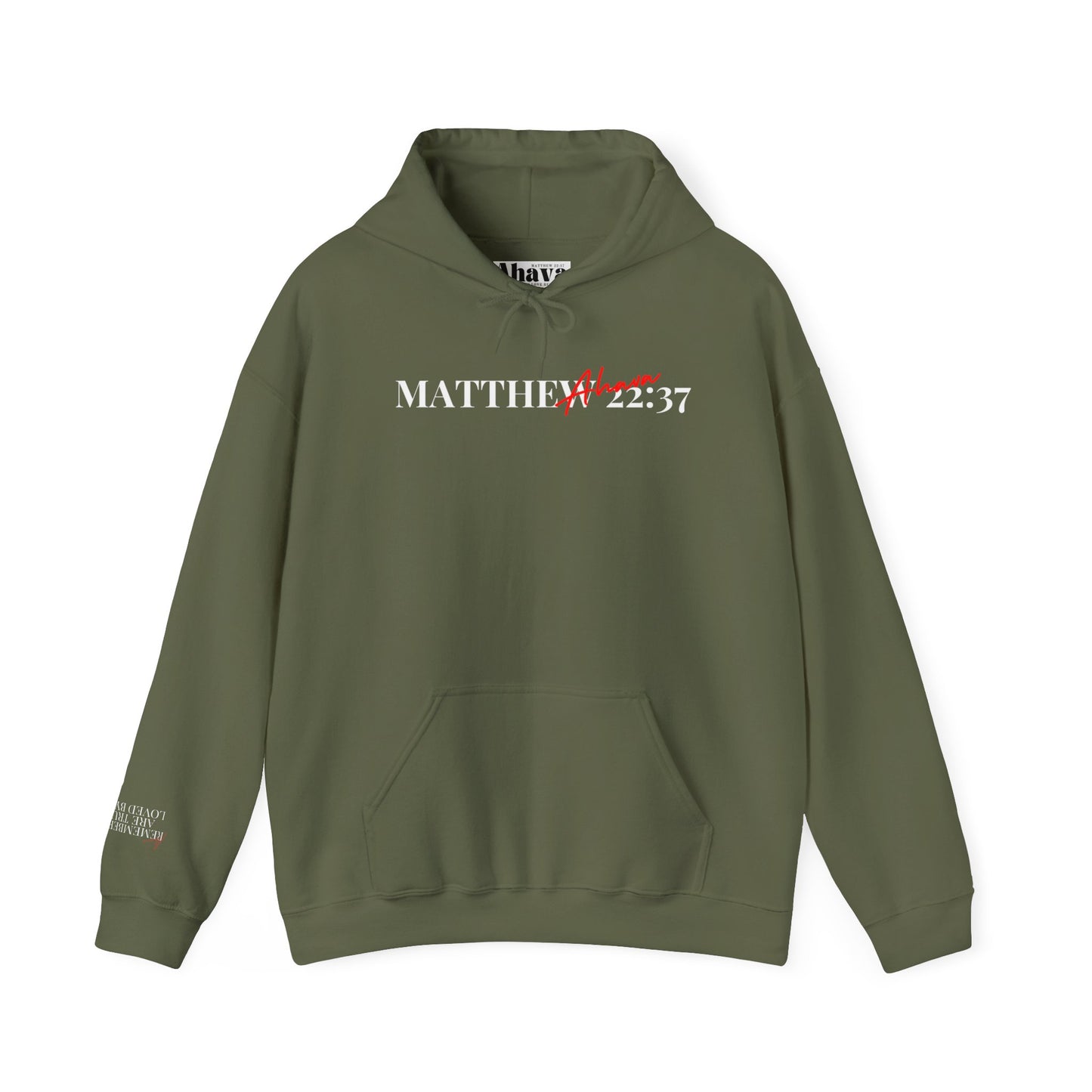 Lover of Christ Hoodie | Matthew 22:37
