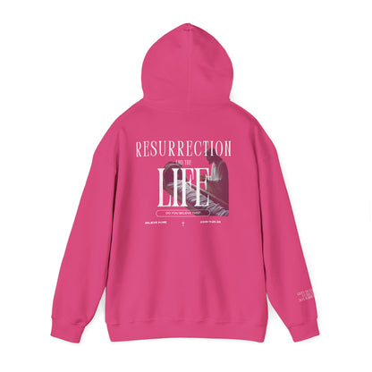 Resurrection and the Life | John 11:25 Hoodie