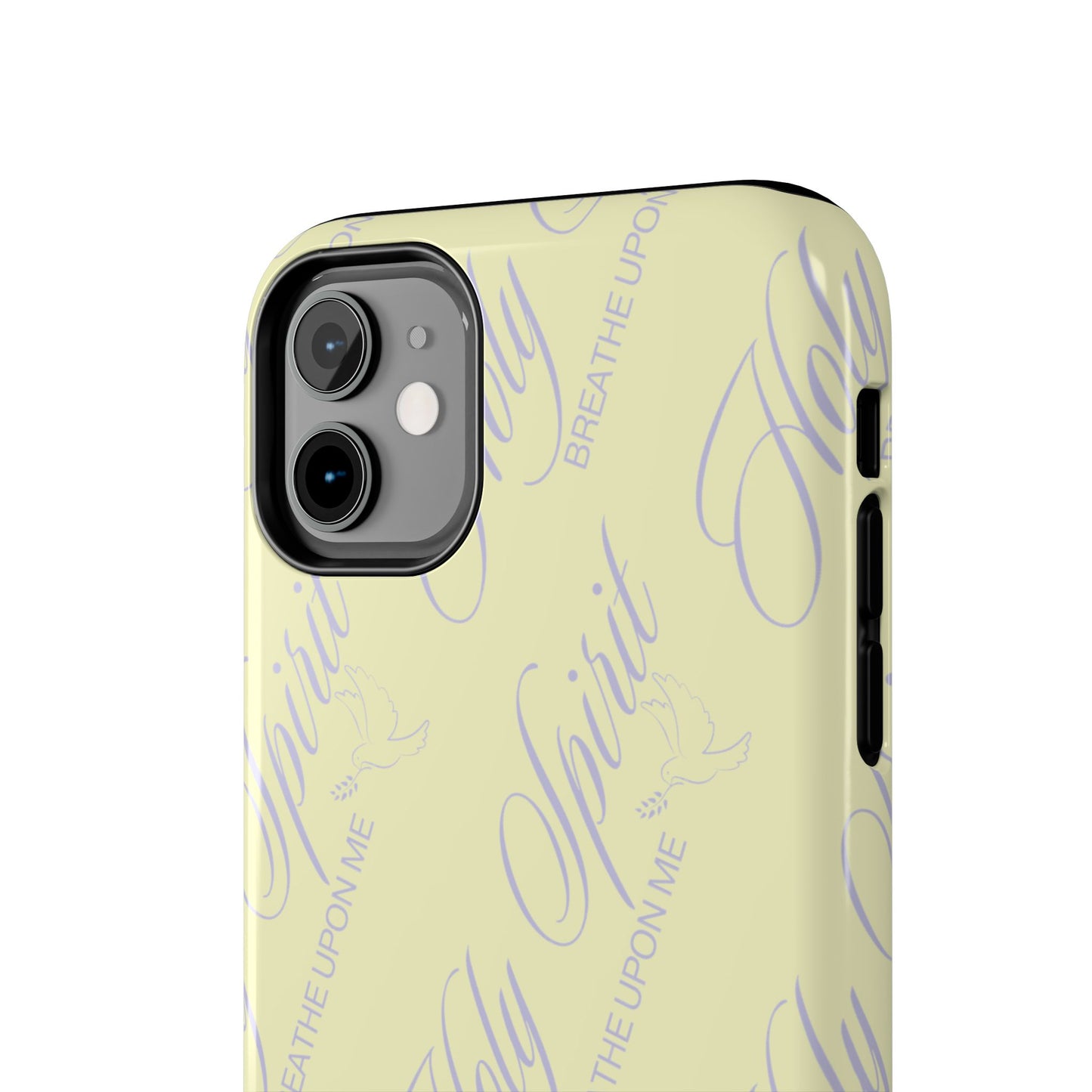 "Holy Spirit, Breathe Upon me" Buttercream Phone Case