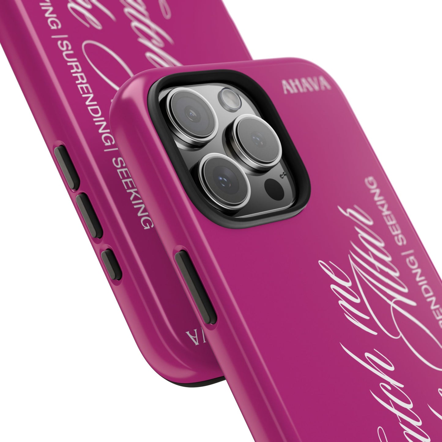 "Catch Me at the Altar" Pink Phone Case