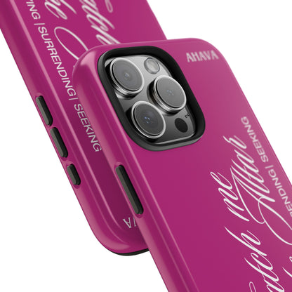 "Catch Me at the Altar" Pink Phone Case