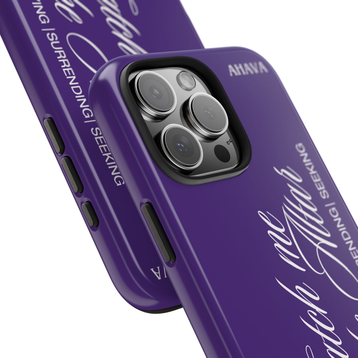 "Catch Me at the Altar" Purple Phone Case