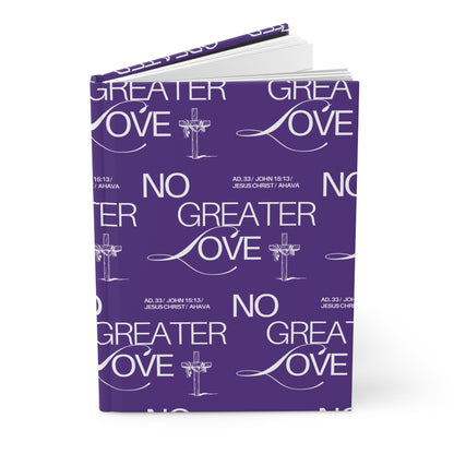"No Greater Love" (Purple) Journal
