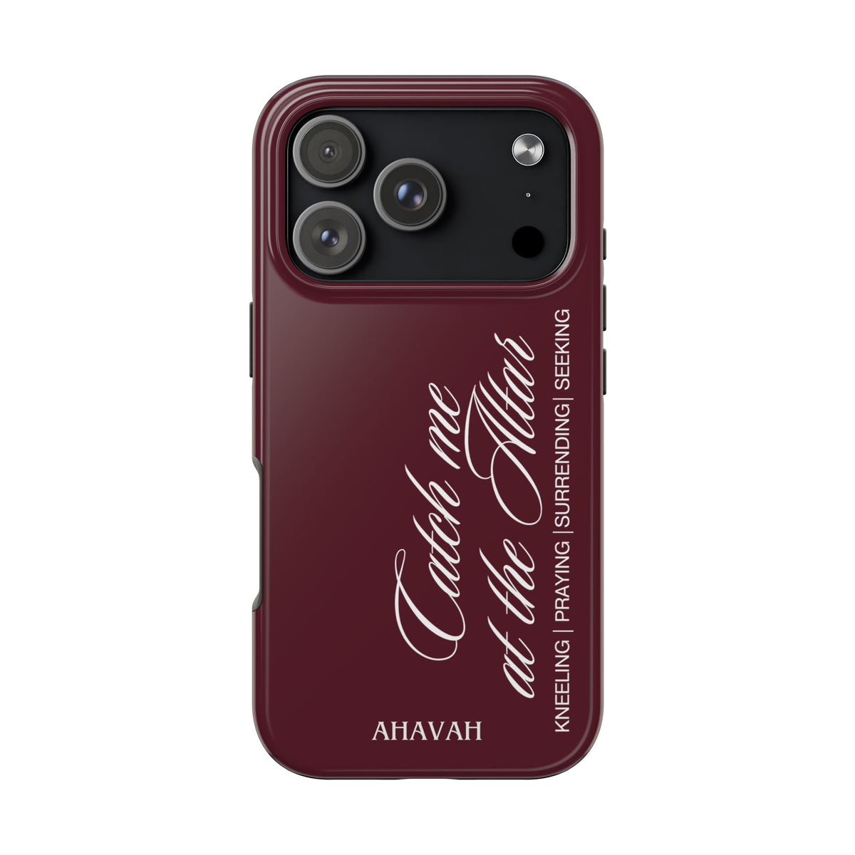 Catch Me at the Altar Phone Case | Anointed Wine