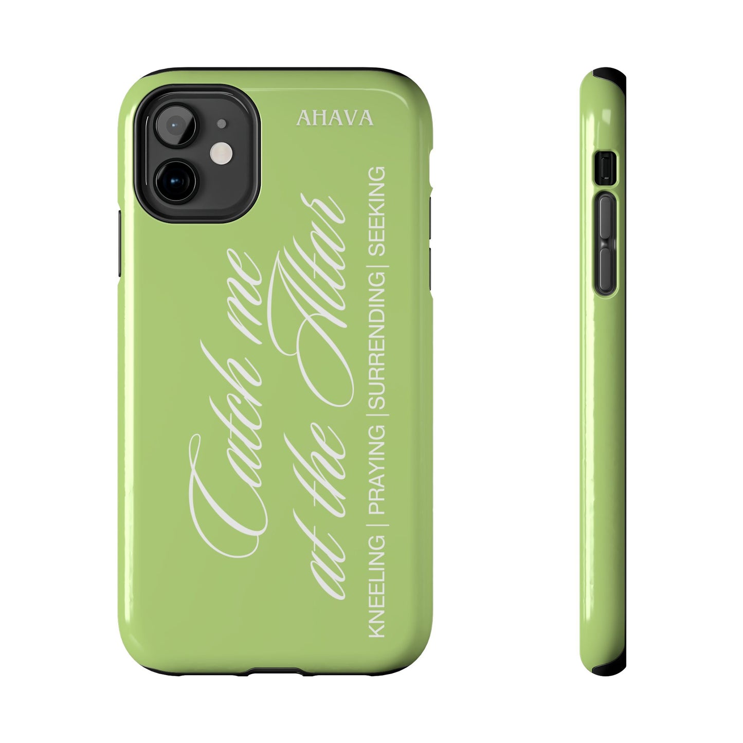 "Catch Me at the Altar" Matcha Tea Phone Case