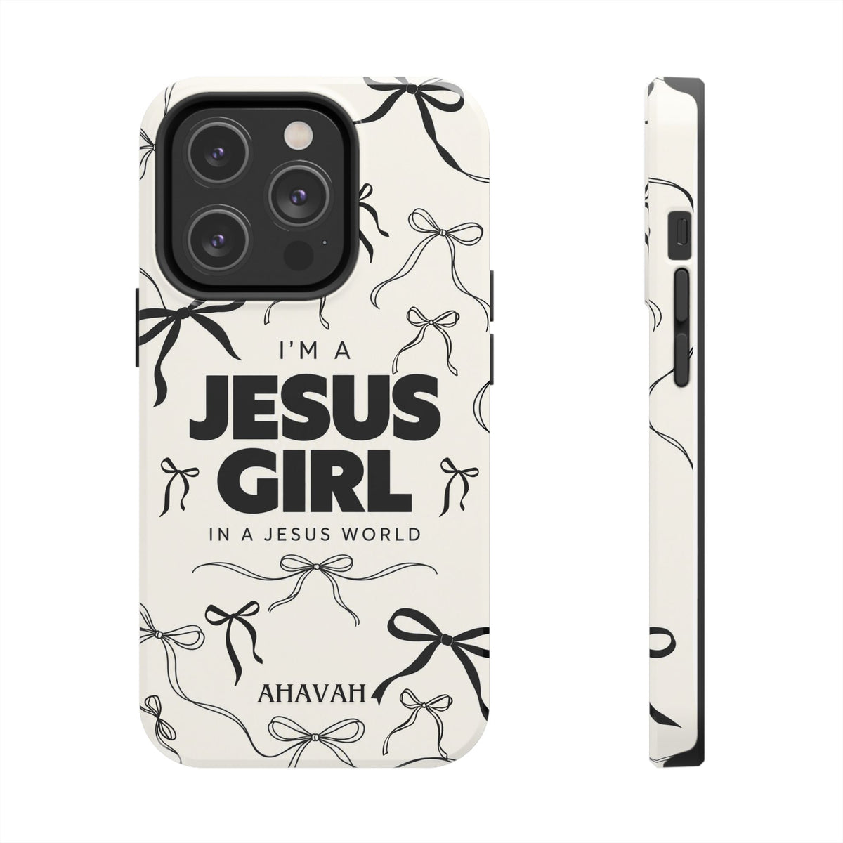 I'm a Jesus Girl White Phone Case
