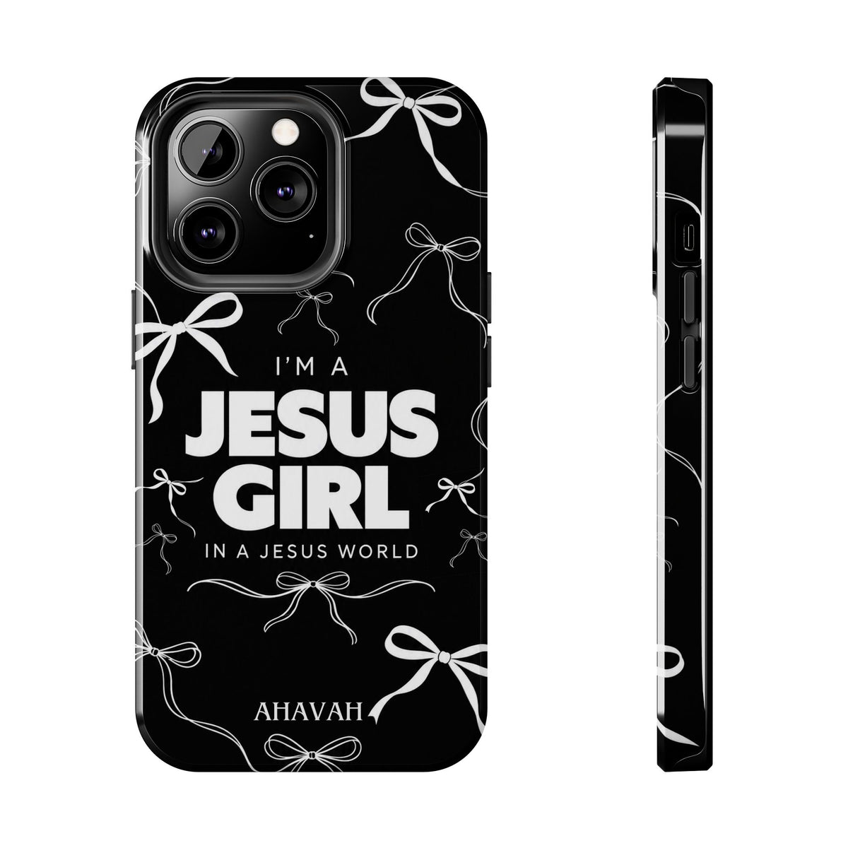 I'm a Jesus Girl Case - Midnight Black
