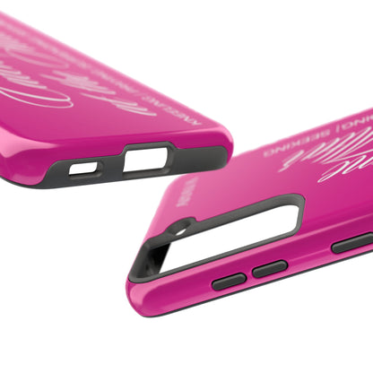 "Catch Me at the Altar" Hot Pink Phone Case
