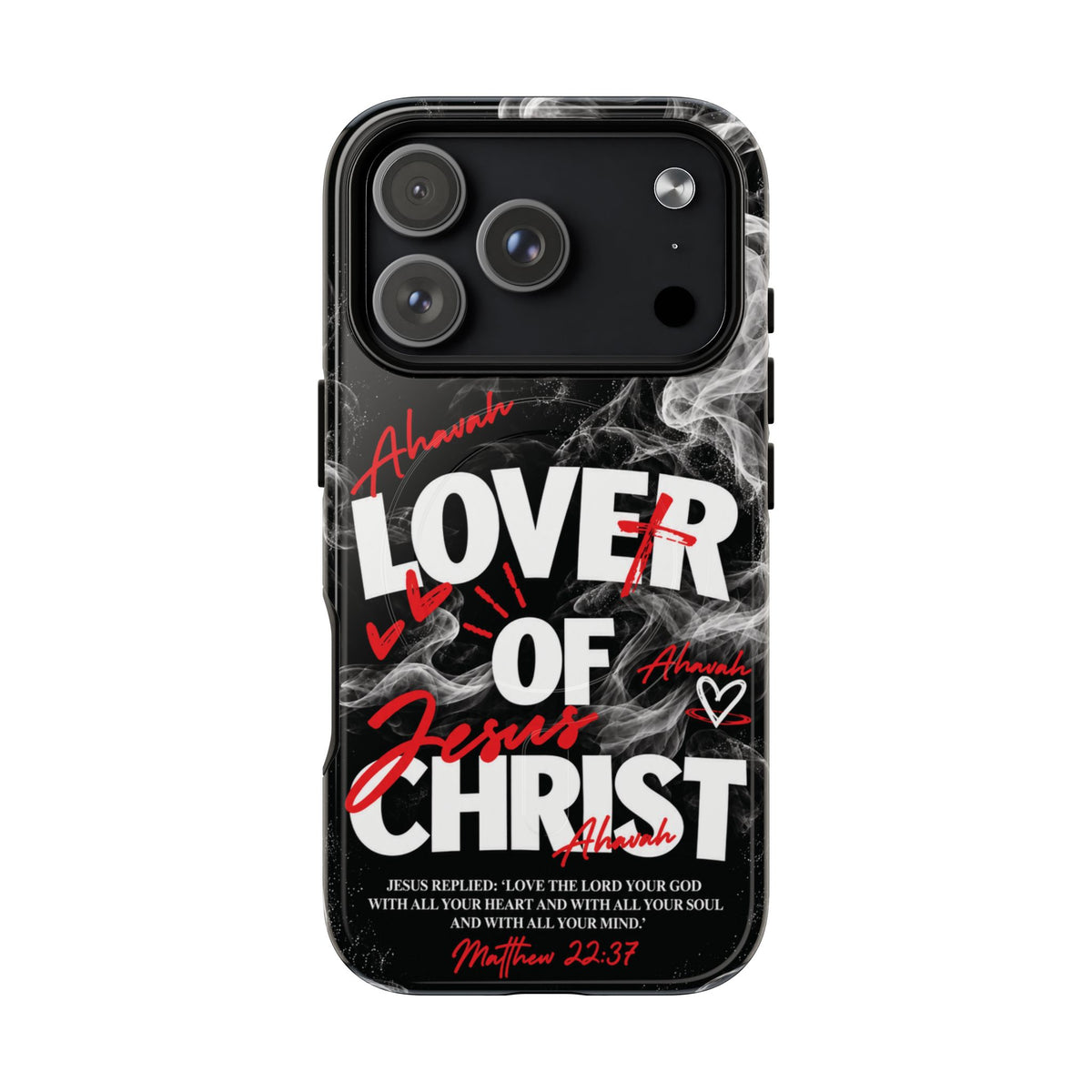 Lover of Christ | Matthew 22:37 MagSafe Phone Case