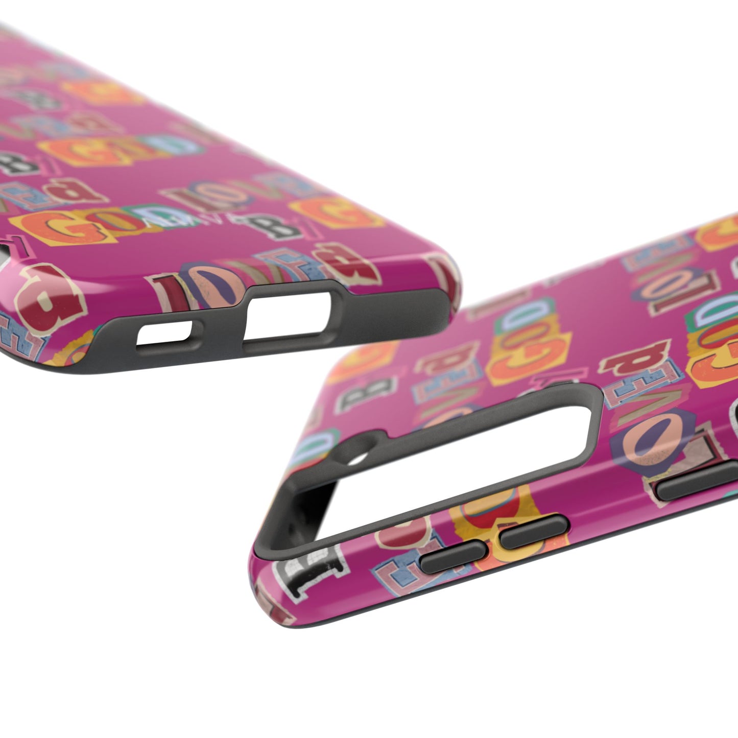 "Loved by God" Pink Phone Case