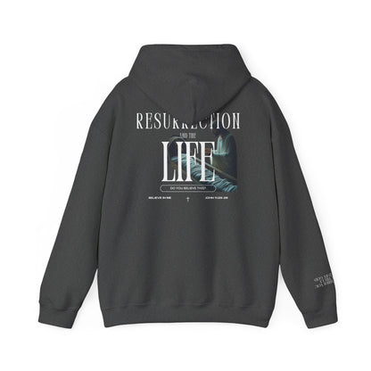 Resurrection and the Life | John 11:25 Hoodie