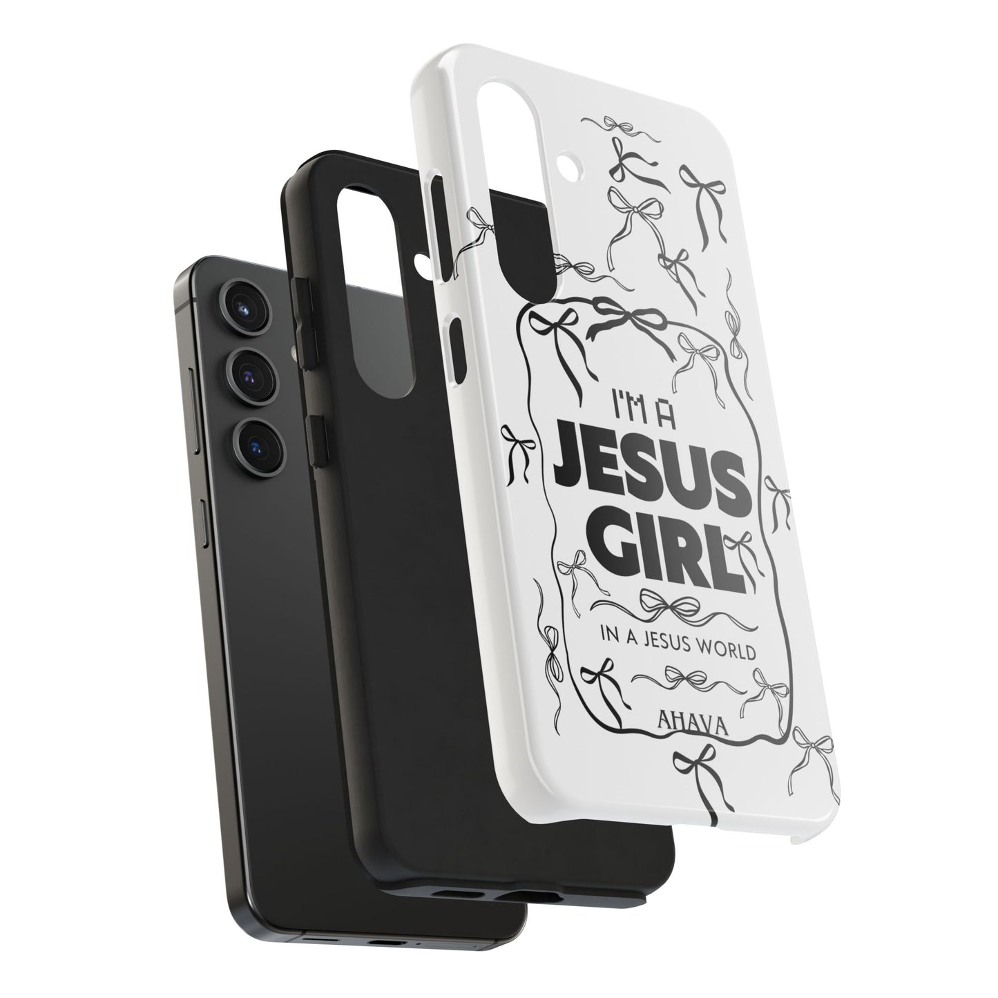 I'm a Jesus Girl  Case - black