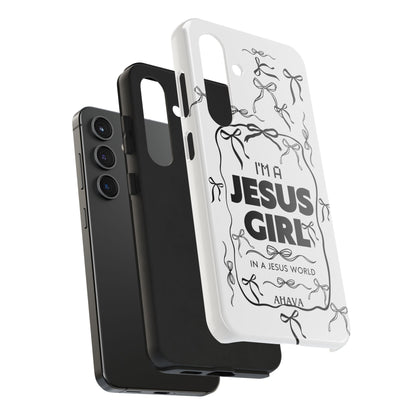 I'm a Jesus Girl  Case - black