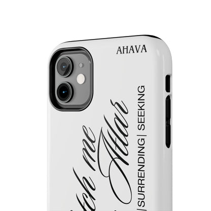 "Catch Me at the Altar" White Phone Case