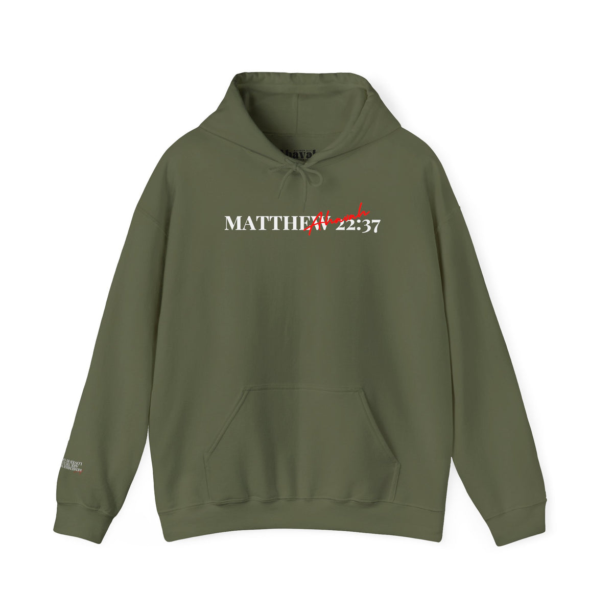 Lover of Christ | Matthew 22:37 Hoodie