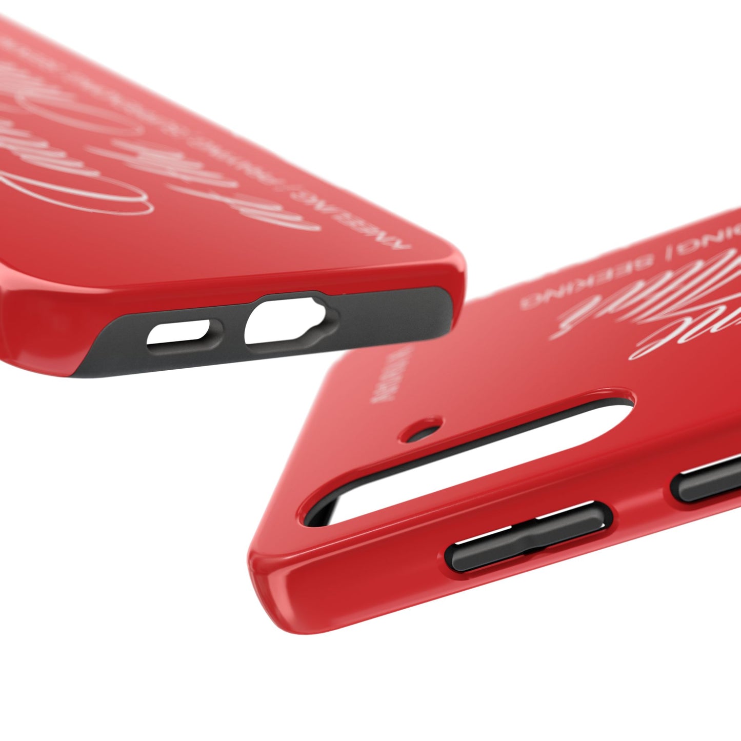 "Catch Me at the Altar" Red Phone Case