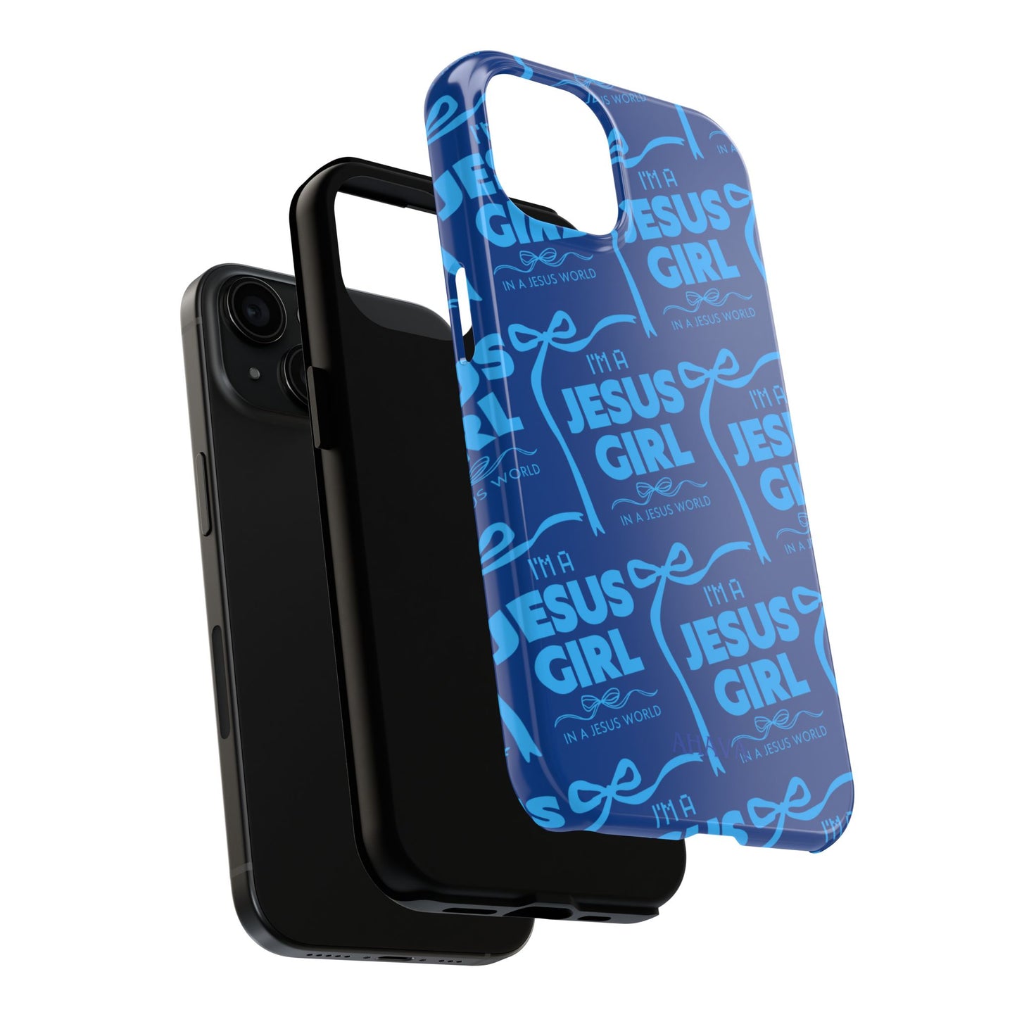 I'm a Jesus Girl Phone Case - Blue