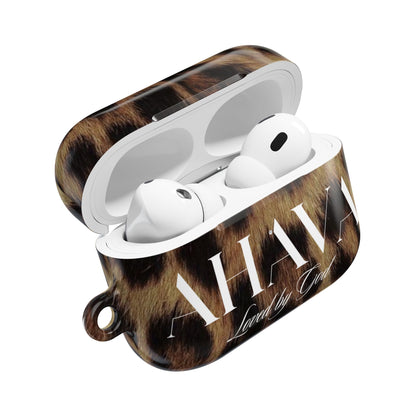 Ahava Leopard Airpod Case