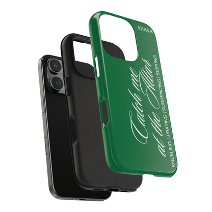 "Catch Me at the Altar" Green Phone Case