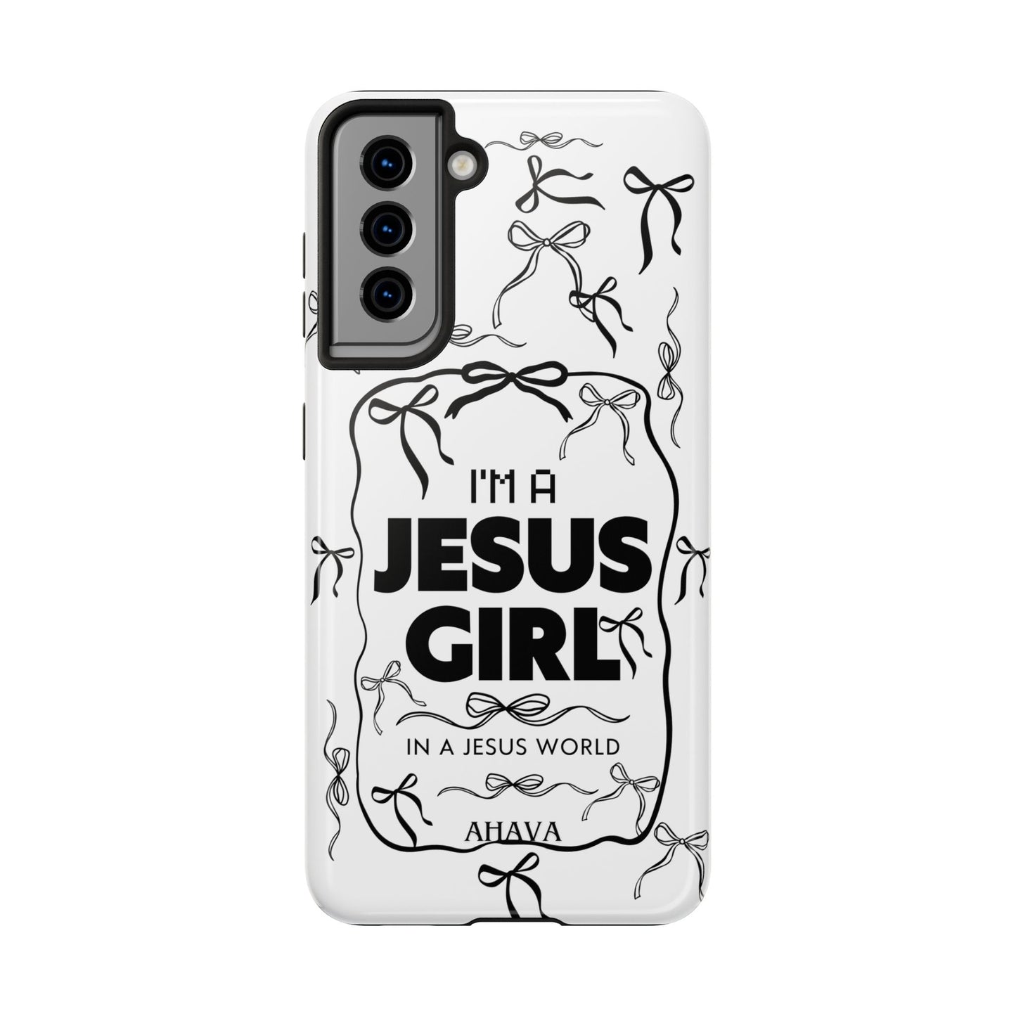 I'm a Jesus Girl  Case - black
