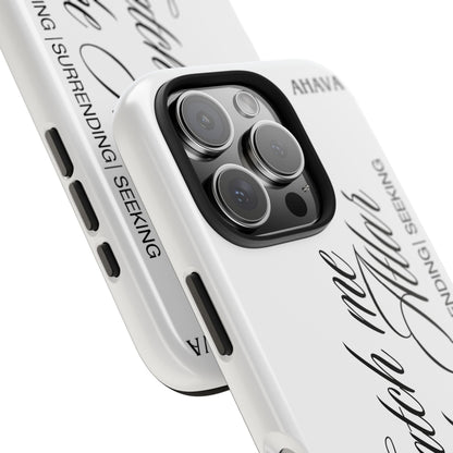 "Catch Me at the Altar" White Phone Case