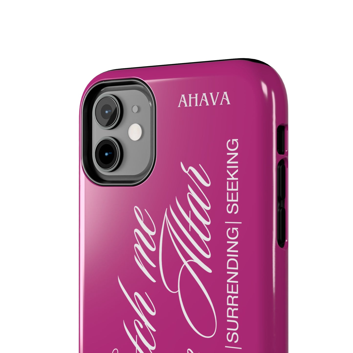 "Catch Me at the Altar" Pink Phone Case