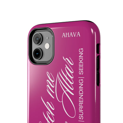 "Catch Me at the Altar" Pink Phone Case