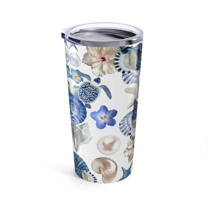 BLUE OCEANS : MICAH 7:19 Tumbler