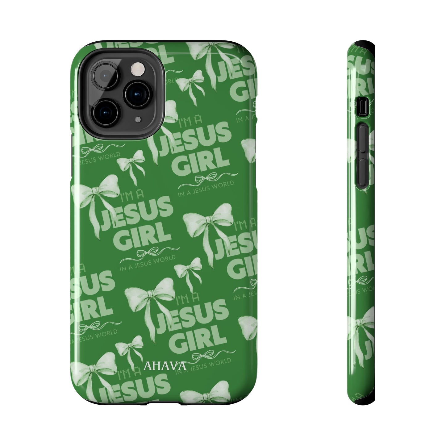 I'm a Jesus Girl Case - Green