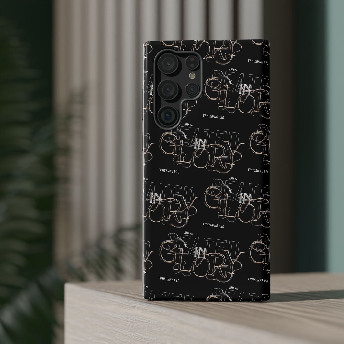 Seated in Glory Phone Case