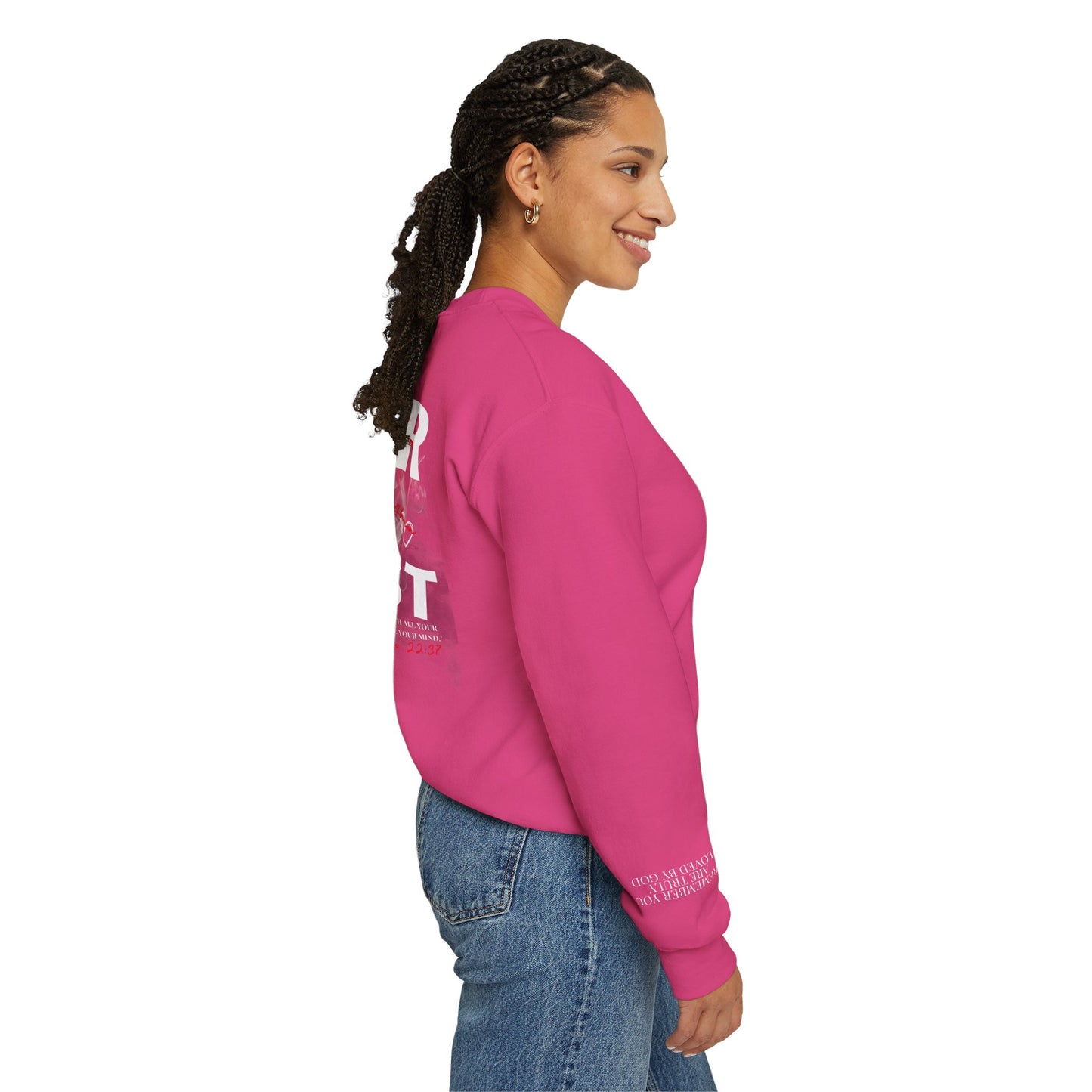 Lover of Christ Sweatshirt | Matthew 22:37
