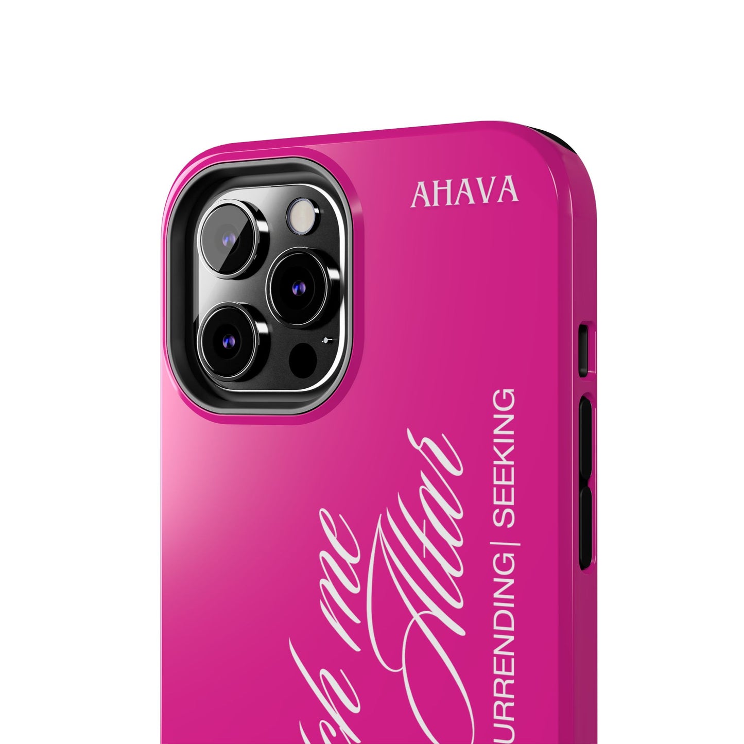 "Catch Me at the Altar" Hot Pink Phone Case