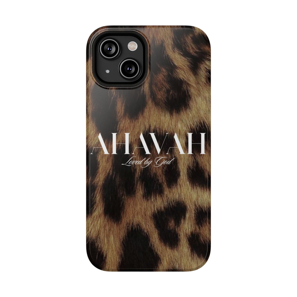 Leopard Print Ahavah Phone Case