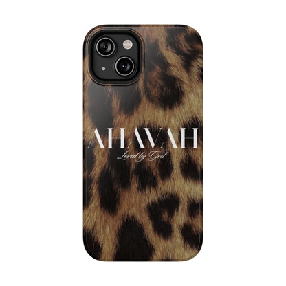 Leopard Print Ahavah Phone Case