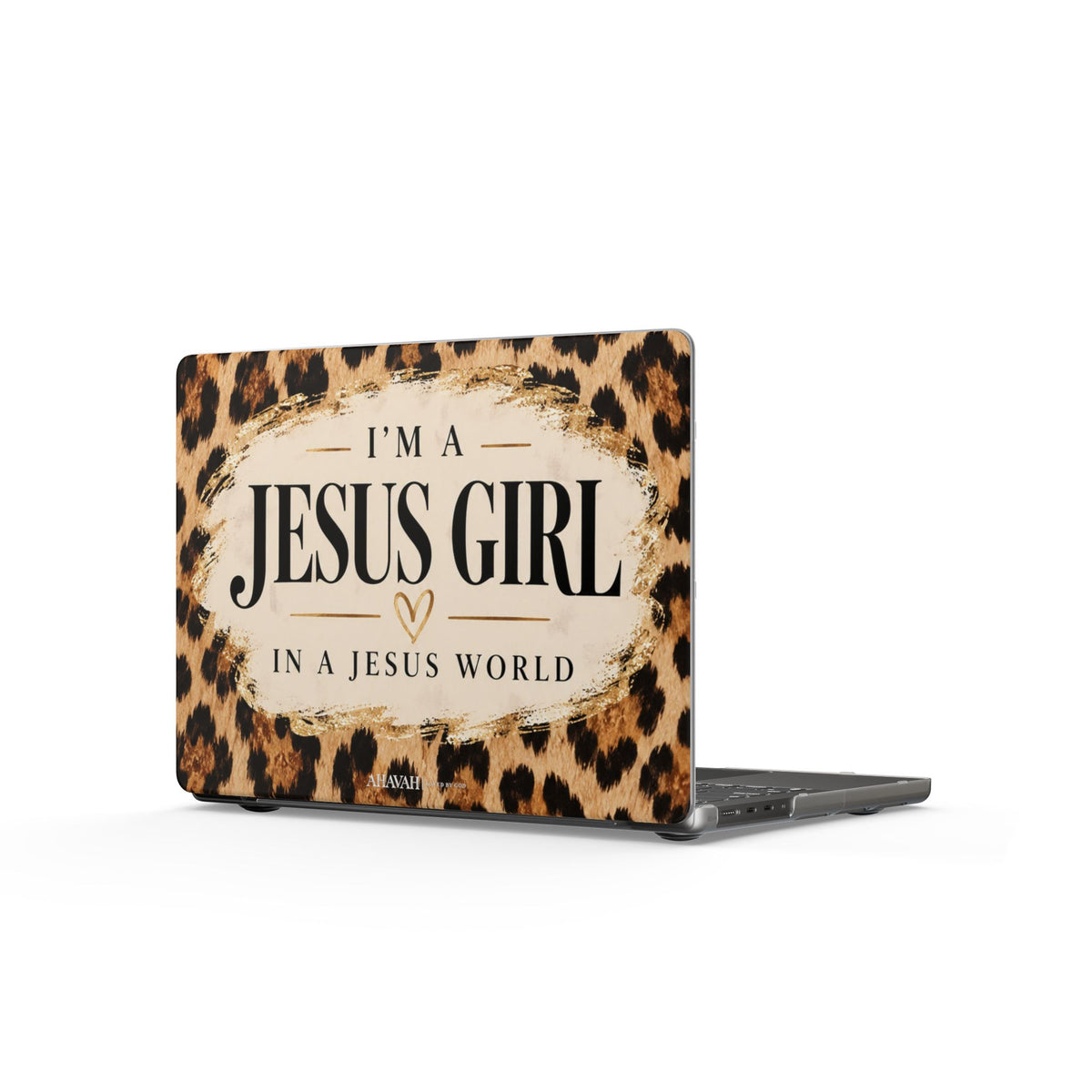 I'm a Jesus Girl Leopard MacBook Case
