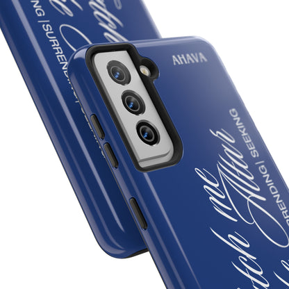"Catch Me at the Altar" Blue Phone Case