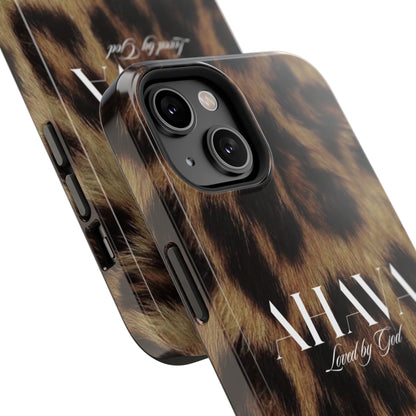 Leopard Print Ahava Phone Case