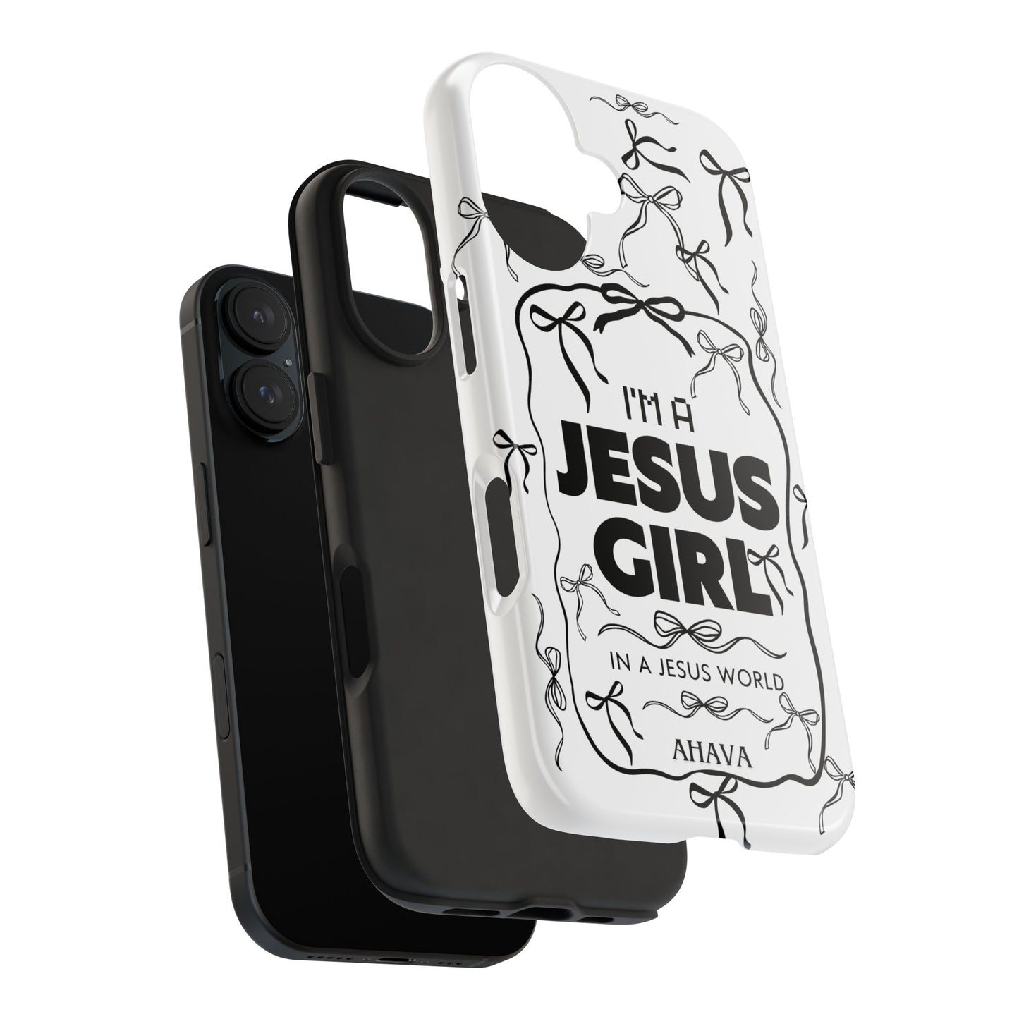 I'm a Jesus Girl  Case - black