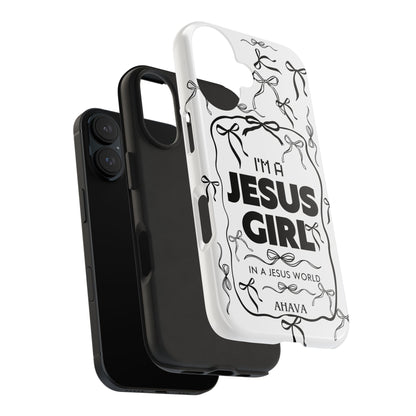 I'm a Jesus Girl  Case - black