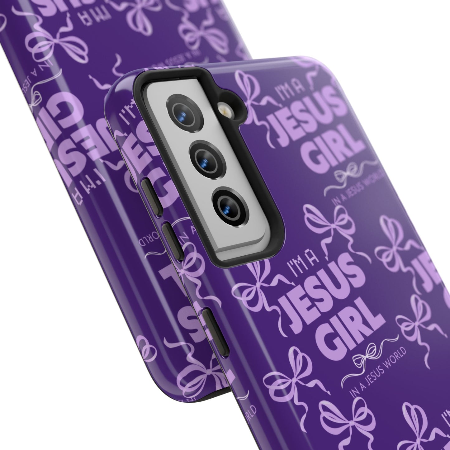 I'm a Jesus Girl Phone Case - Purple