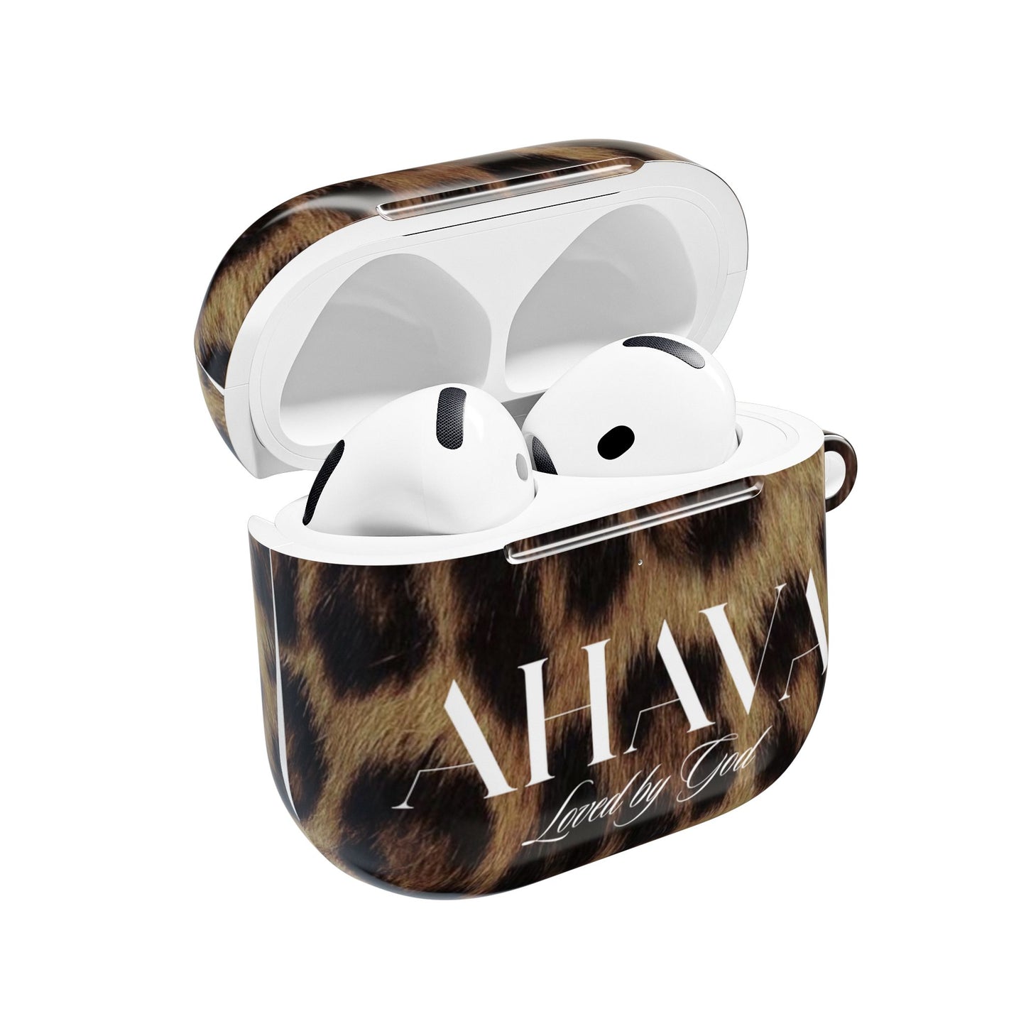 Ahava Leopard Airpod Case