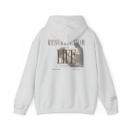 Resurrection and the Life | John 11:25 Hoodie