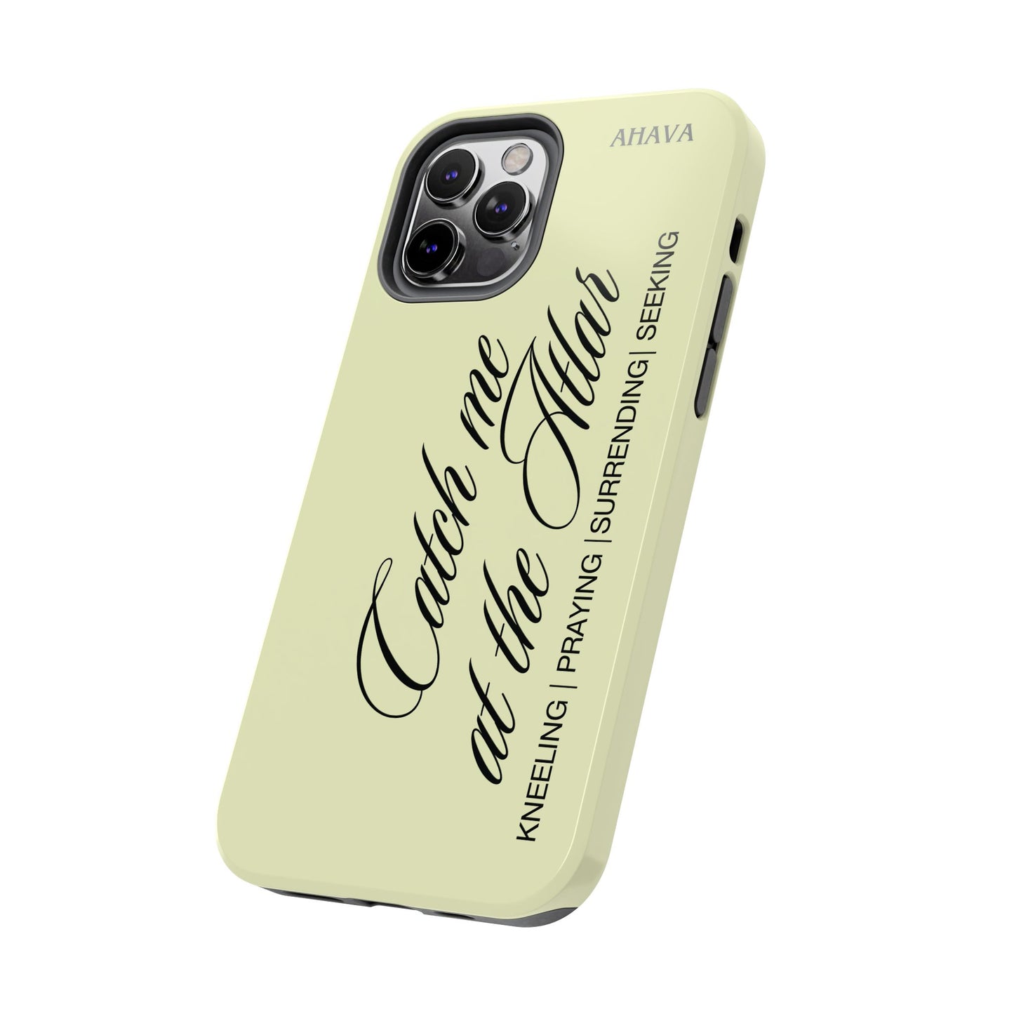 "Catch Me at the Altar" Lemon Phone Case
