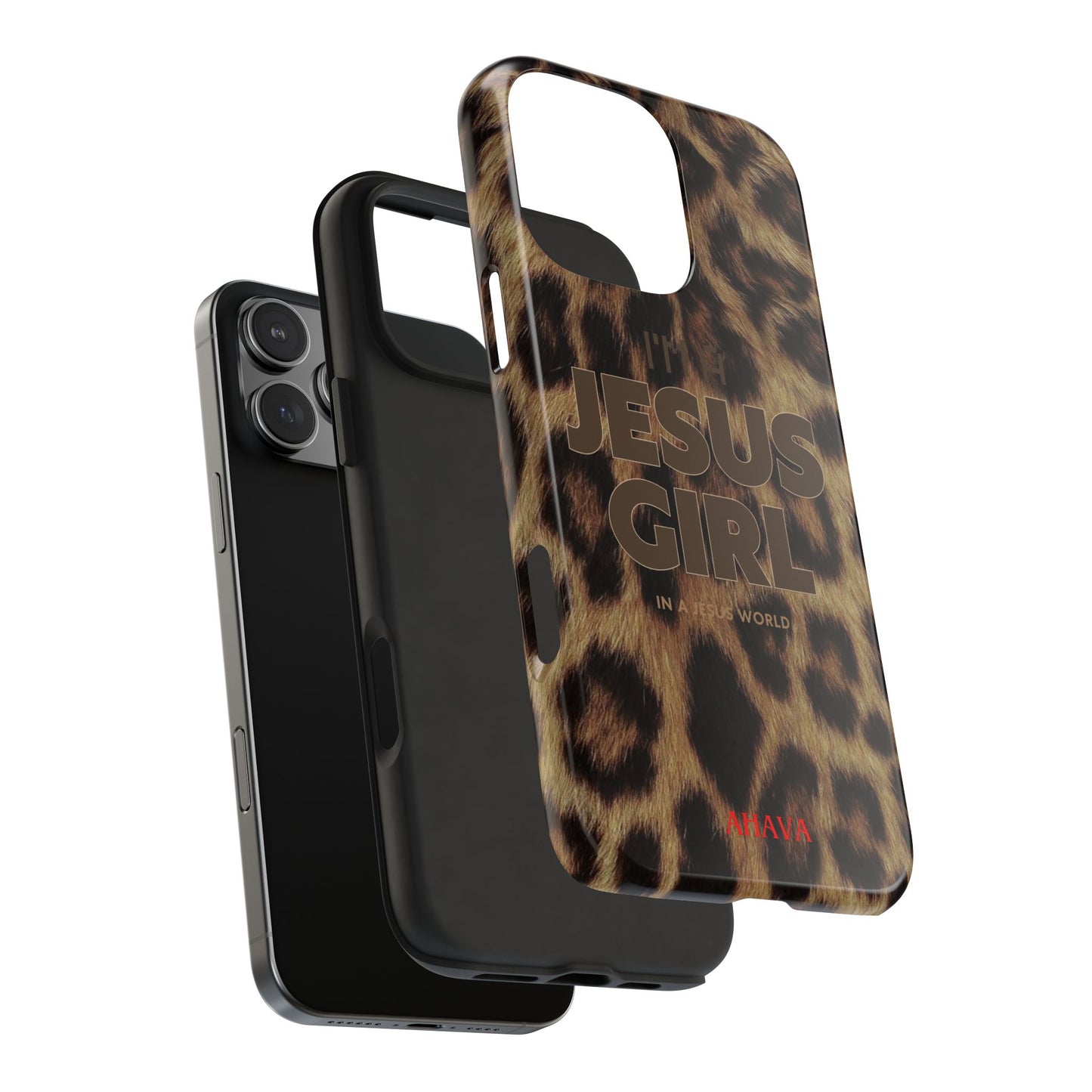 I'm a Jesus Girl Case - Leopard