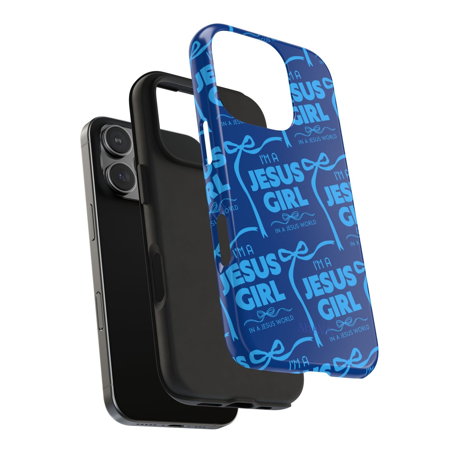I'm a Jesus Girl Phone Case - Blue