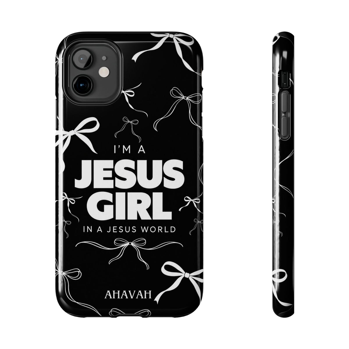 I'm a Jesus Girl Case - Midnight Black