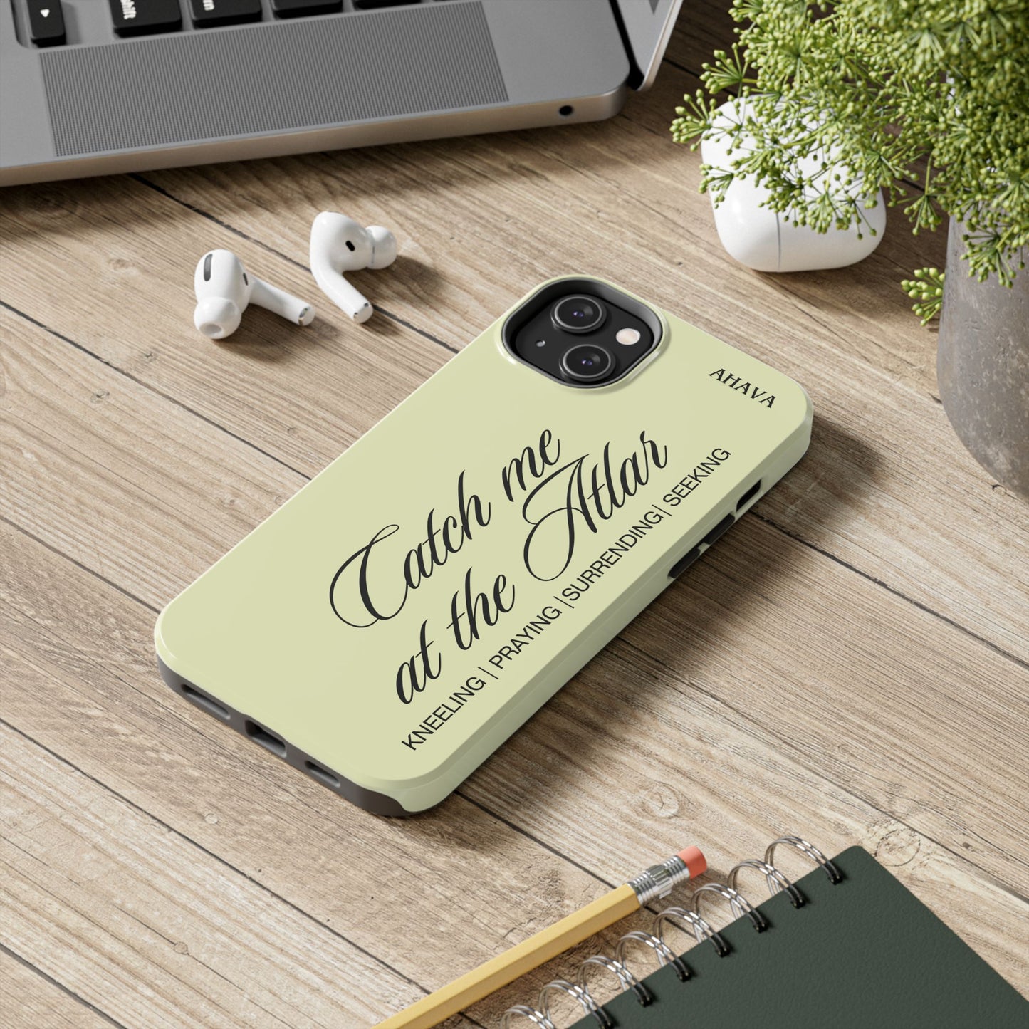 "Catch Me at the Altar" Lemon Phone Case