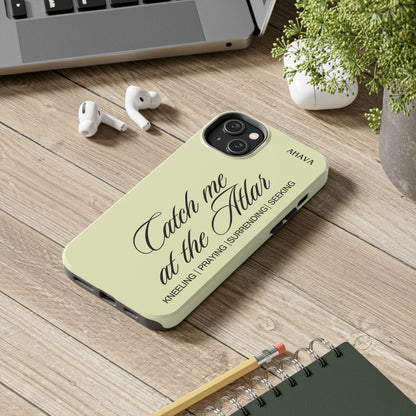 "Catch Me at the Altar" Lemon Phone Case