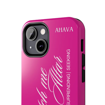 "Catch Me at the Altar" Hot Pink Phone Case