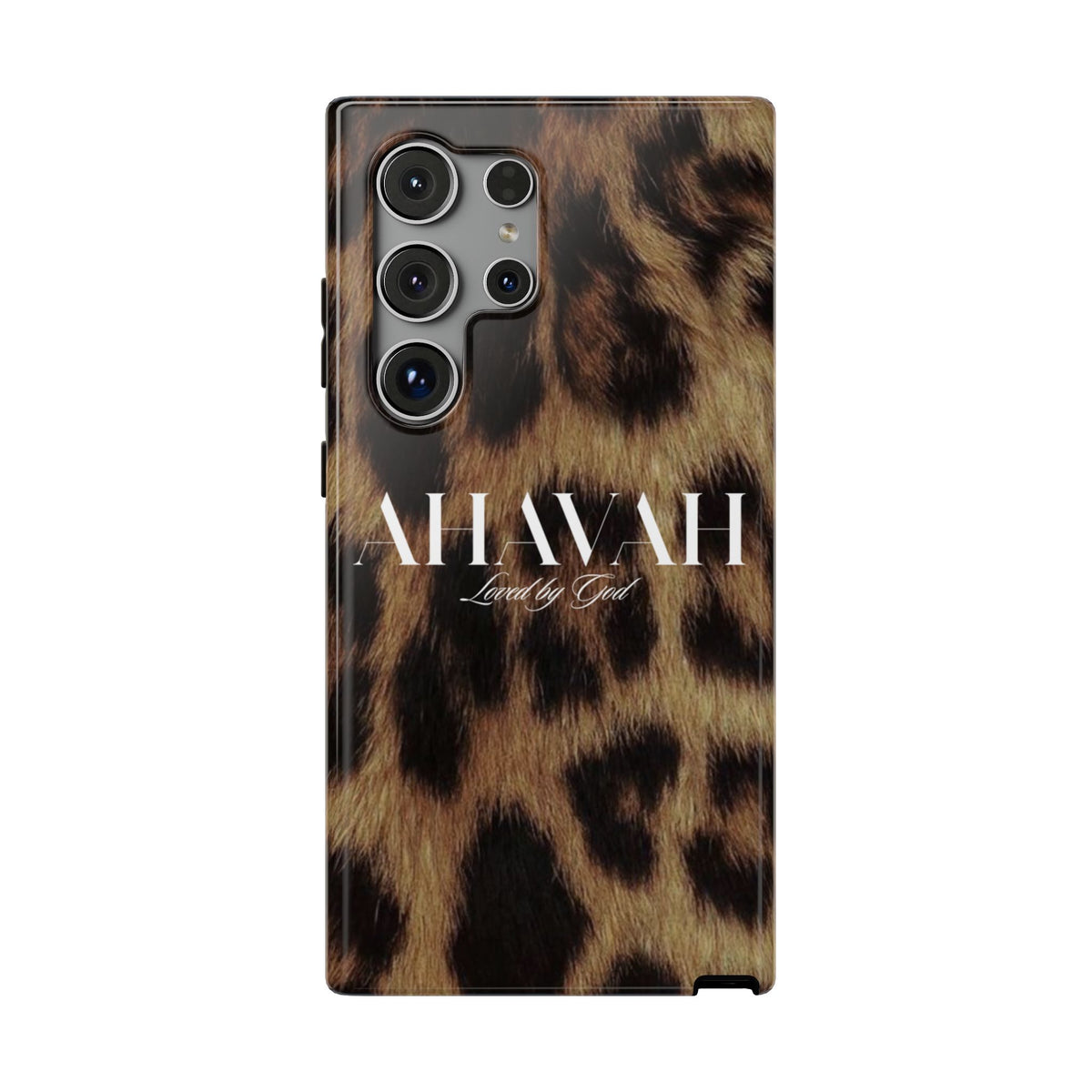 Leopard Print Ahavah Phone Case